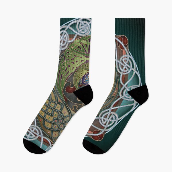 Item preview, Celtic Wings & Celtic Snake black designed and sold by Peter Goossens.