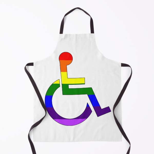 Item preview, Disabled LGBTQ Pride designed and sold by NatLeBrunDesign.
