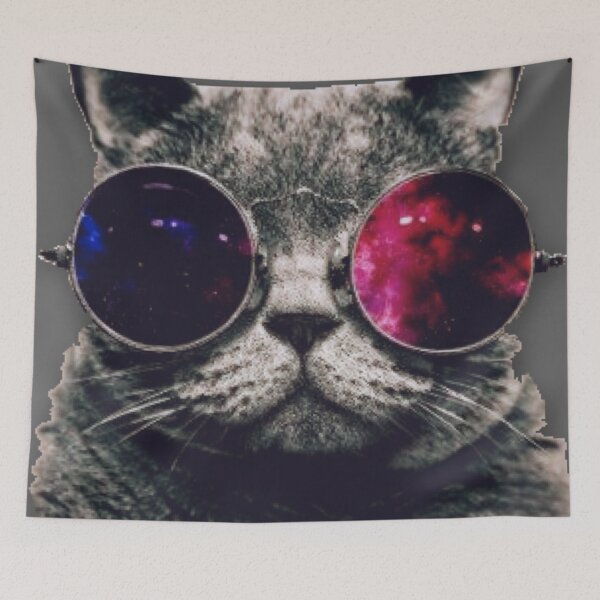Item preview, Retro Cat designed and sold by Raw Creative Prints.