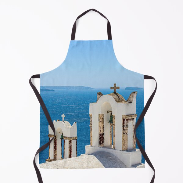 Item preview, Churches with a splash of Ocean - Santorini Greece - Travel designed and sold by growingandgoing.