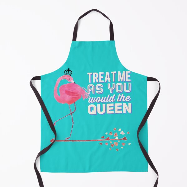 Item preview, Treat Me As You Would The Queen Pink Flamingo designed and sold by AZGuzmans.