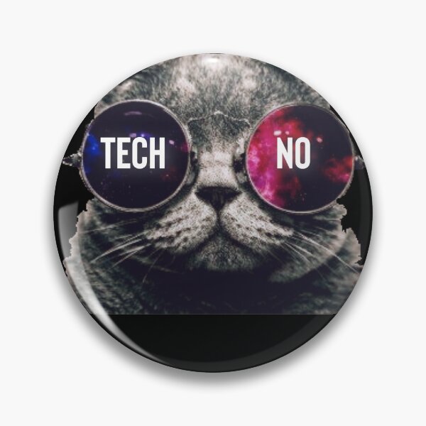 Item preview, Techno Music Rave Cat designed and sold by Raw Creative Prints.
