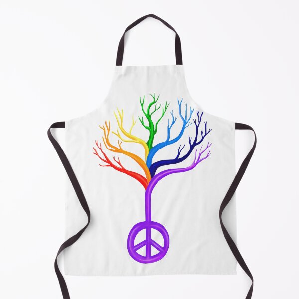 Item preview, Rainbow Peace Sign Tree designed and sold by Deborah Camp.