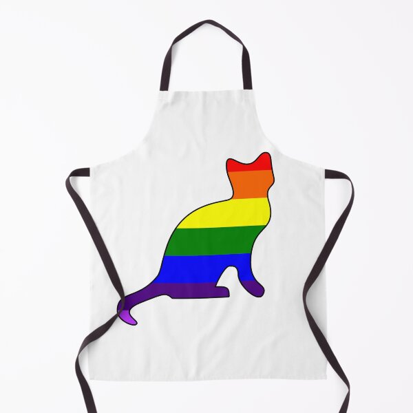 Item preview, Rainbow Pride Kitty designed and sold by NatLeBrunDesign.