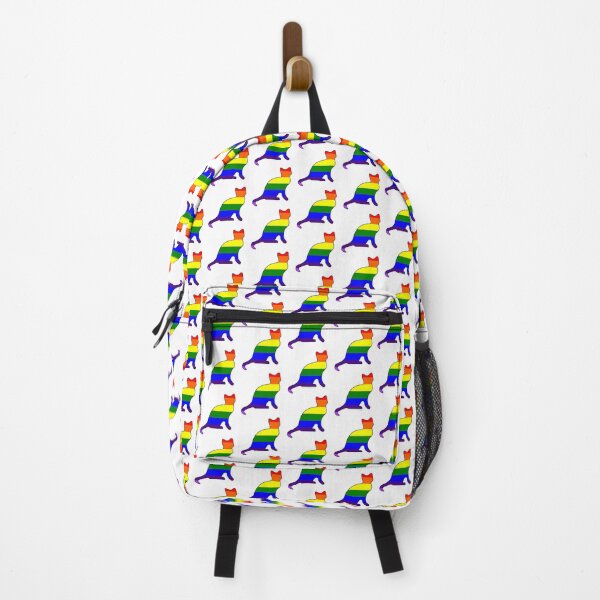 Item preview, Rainbow Pride Kitty designed and sold by NatLeBrunDesign.