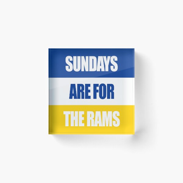 Item preview, Sundays Are For The Rams designed and sold by mkbourque.