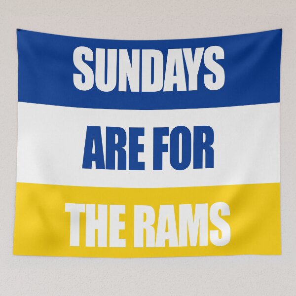 Item preview, Sundays Are For The Rams designed and sold by mkbourque.
