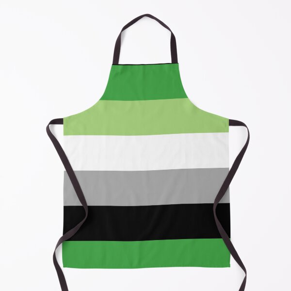 Item preview, Aromantic Pride Large Flag Print designed and sold by SimplyPride.