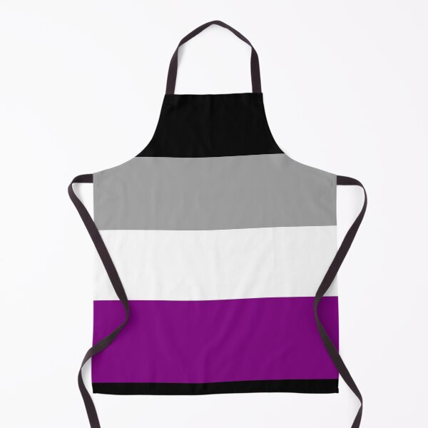 Item preview, Asexual Pride Large Flag Print designed and sold by SimplyPride.