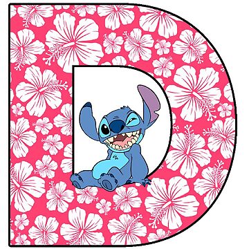Imagen de la obra Lilo & Stitch Letra D de Lizettesotelo