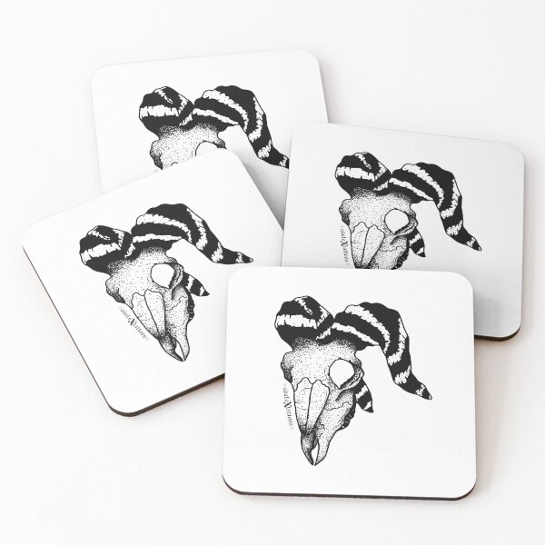 Item preview, Ram Skull designed and sold by adelextattoos.