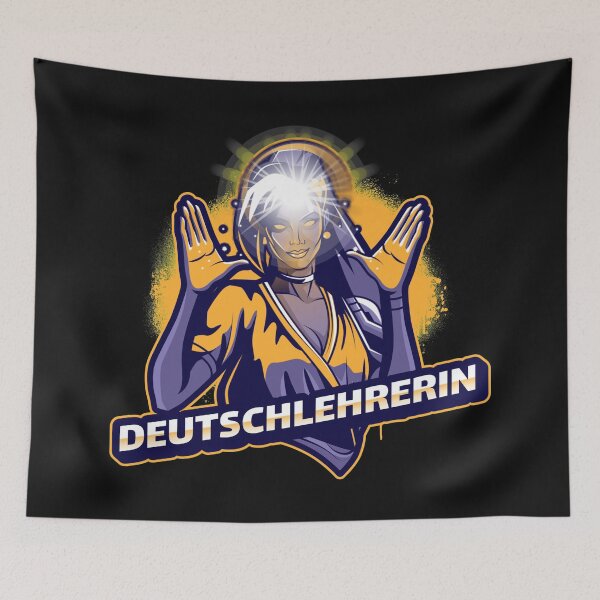 Item preview, German Teacher Female Deutschlehrerin Magic Intelligent designed and sold by Time4German.