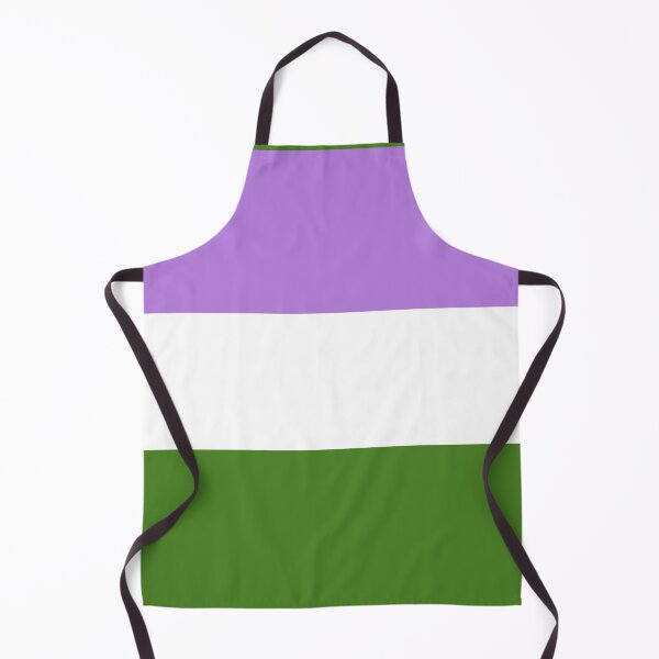Item preview, Genderqueer Pride Large Flag Print designed and sold by SimplyPride.