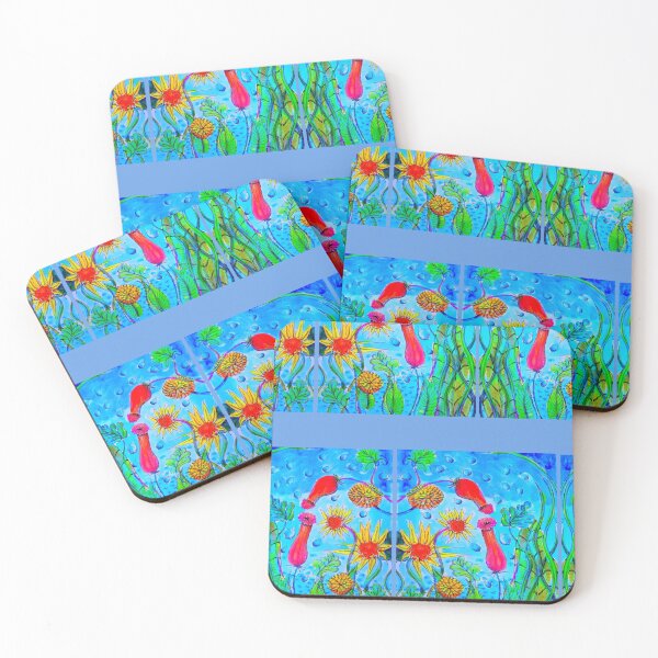 Item preview, Flowers reigning in stripes designed and sold by Nickdavisinghe.