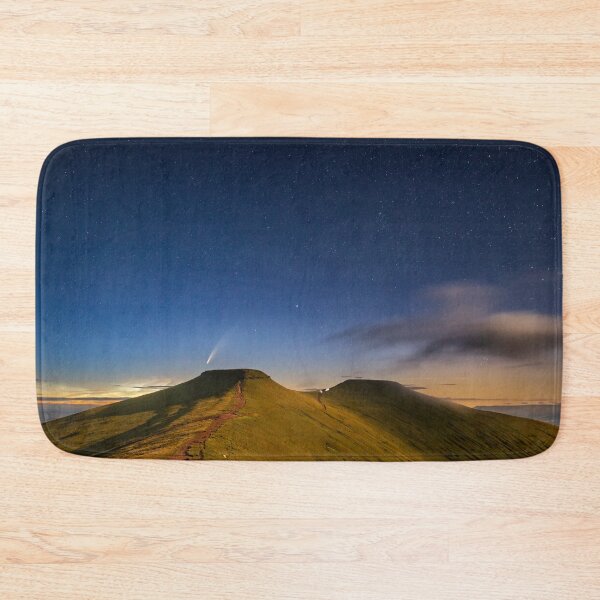 Item preview, Comet NEOWISE and Noctilucent cloud over Corn Du and Pen y Fan in the Brecon Beacons National Park, Wales designed and sold by Dan Santillo.