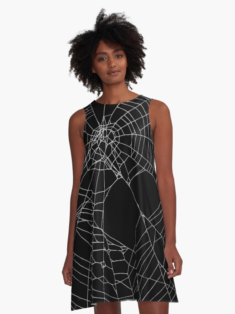 spiderweb dress