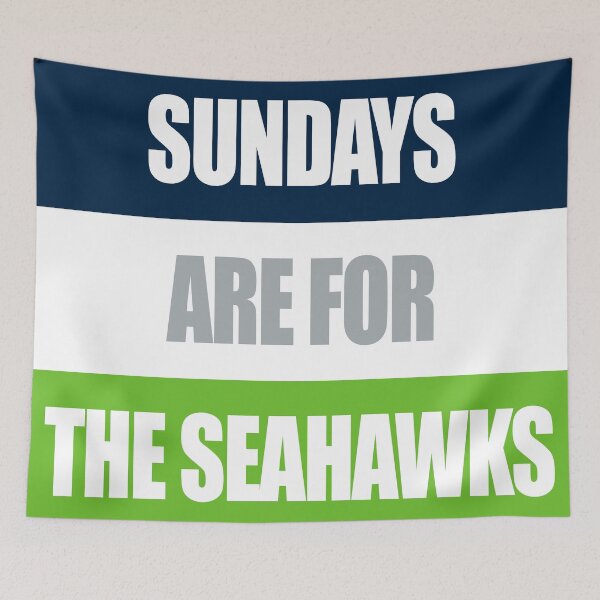 Item preview, Sundays Are For The Seahawks designed and sold by mkbourque.