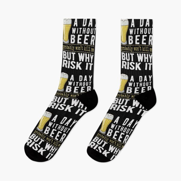 Item preview, A Day Without Beer Why Risk It Funny Beer Sayings Gift designed and sold by T-minus.