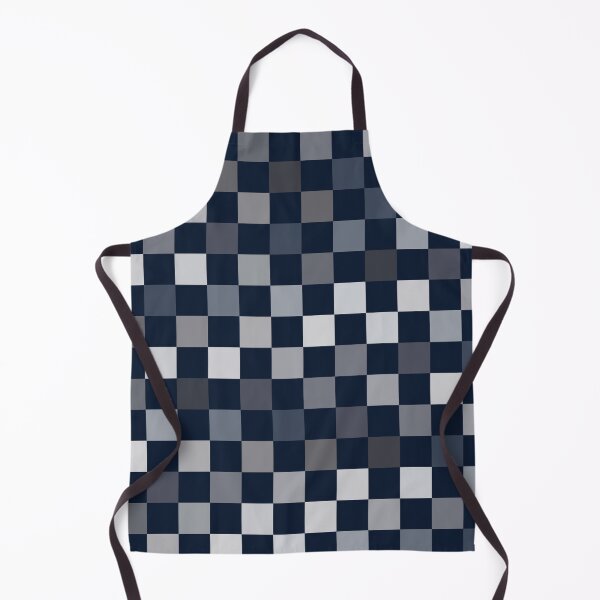 Item preview, Navy Grey Blue Checks designed and sold by BlertaDK.