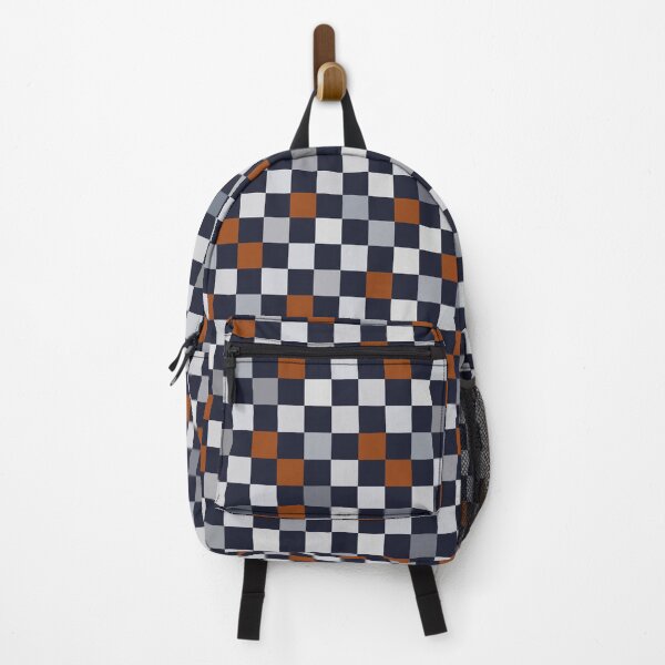 Item preview, Navy Grey Rust Checks designed and sold by BlertaDK.