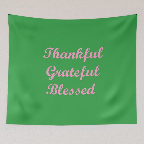 Item preview, Thankful. Grateful. Blessed. designed and sold by ThingsByJoy.