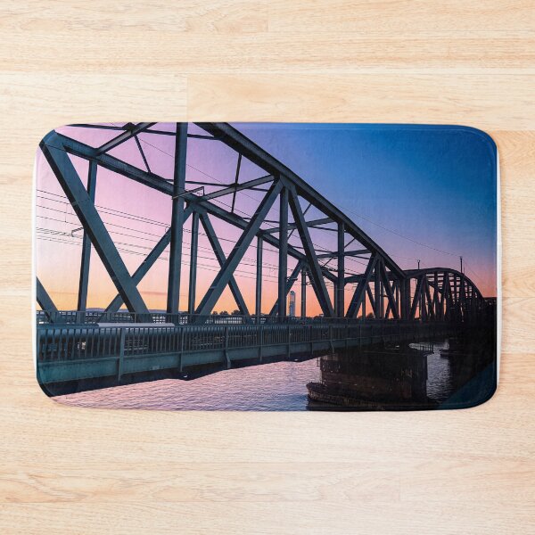 Item preview, Sunset on rail bridge designed and sold by Gatterwe.