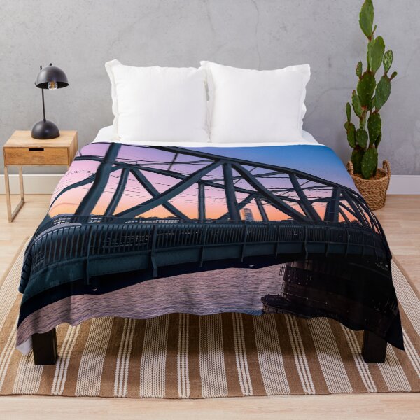 Item preview, Sunset on rail bridge designed and sold by Gatterwe.