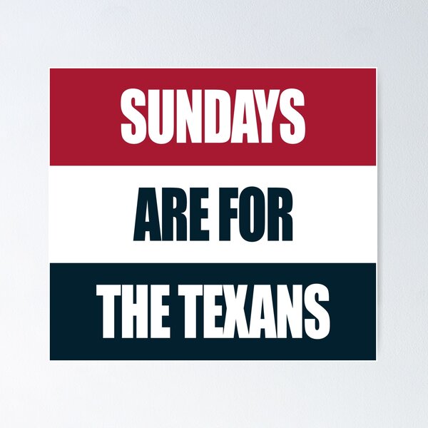 Item preview, Sundays Are For The Texans designed and sold by mkbourque.