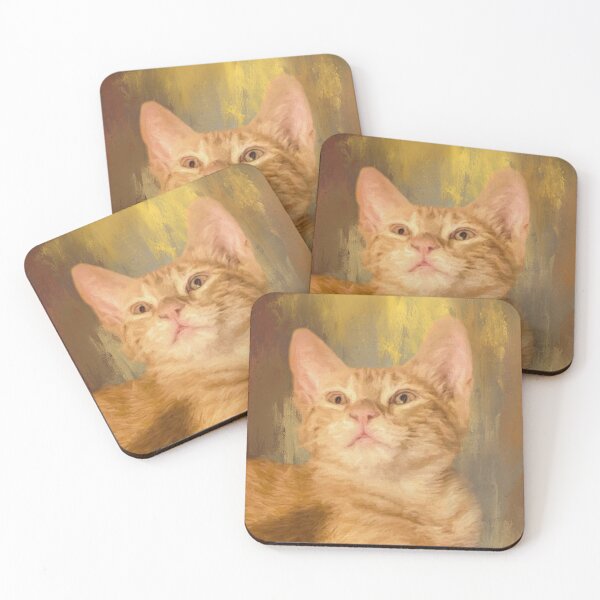 Item preview, Orange Tabby Kitten Two designed and sold by Elisabeth Lucas.
