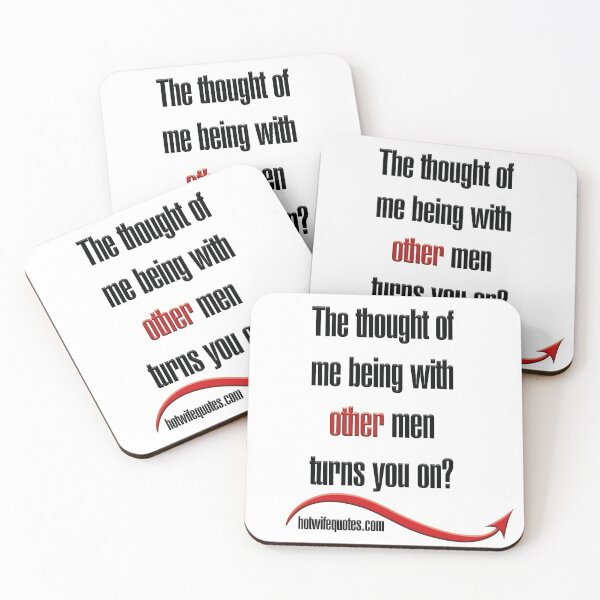 Artikelvorschau, The though of me being with other men turns you on? entworfen und verkauft von hotwifequotes.