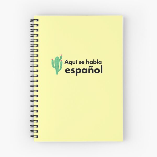 Item preview, Aquí se habla español cactus- We speak Spanish here designed and sold by CloudNinetyNine.