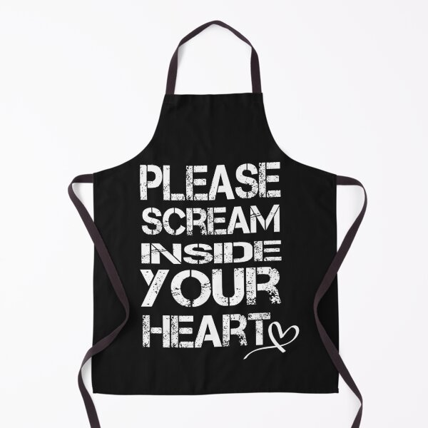 Item preview, Please Scream Inside Your Heart designed and sold by AYMEDD.