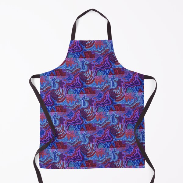 Item preview, Blue, Red, and Purple Tangle I designed and sold by pamelarmarino.