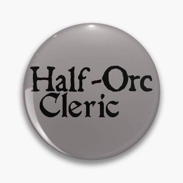 Item preview, Half-Orc Cleric designed and sold by TWoodruff.