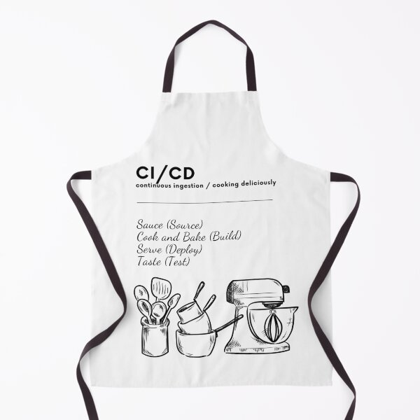 Item preview, CICD Continuous Ingestion Cooking Deliciously  designed and sold by ZayZayDesigns.