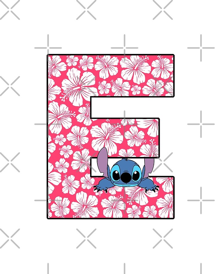 Lilo & Stitch Letter E | iPad Case & Skin