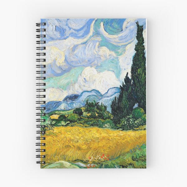 Item preview, Wheat Field with Cypresses (1889) by Vincent Van Gogh designed and sold by IslandArt.