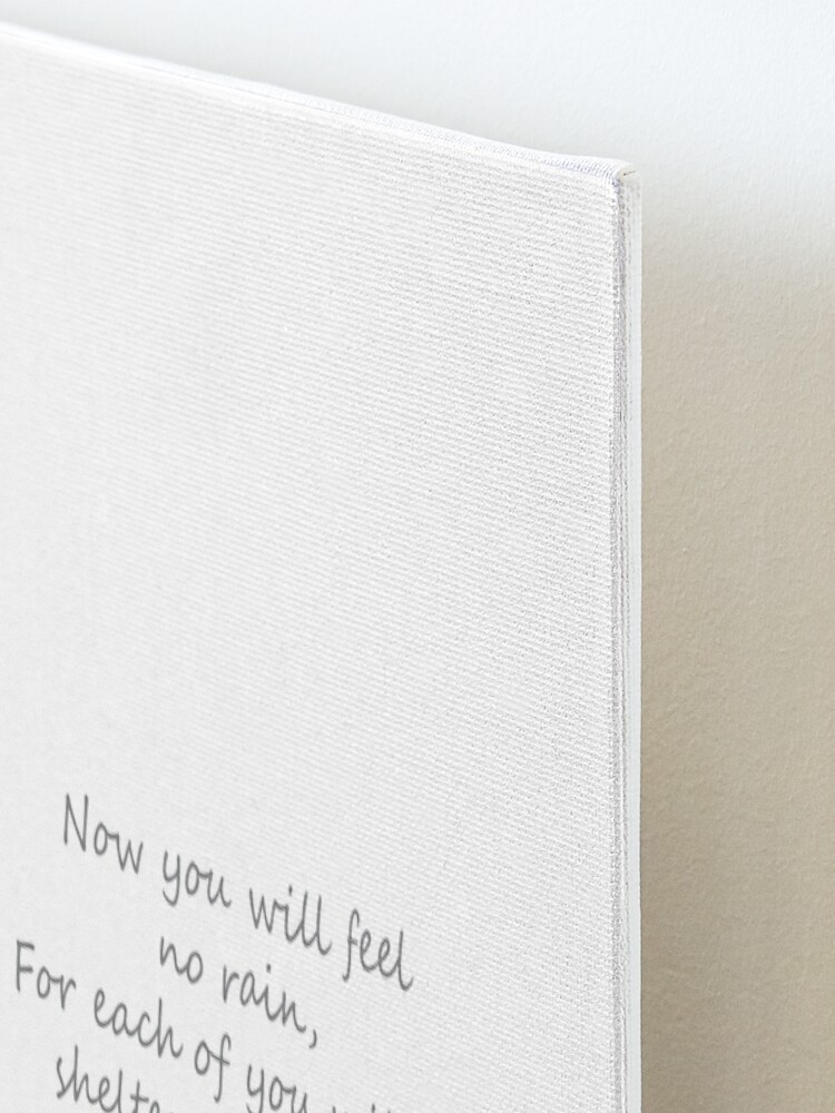 Alternate view of Togetherness - Native American Wedding Prayer - By Sharon Cummings Mounted Print