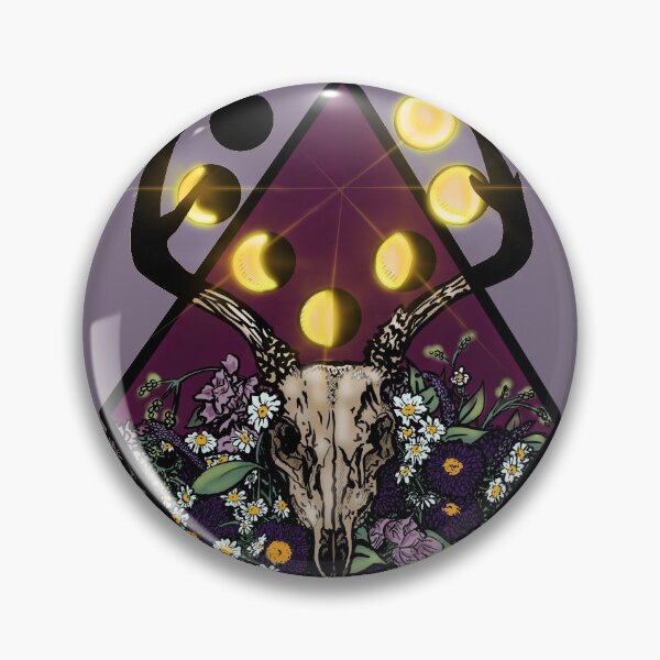 Item preview, Life, Death, and Phases of the Moon - COLOUR designed and sold by Strange Familiar Art & Design.