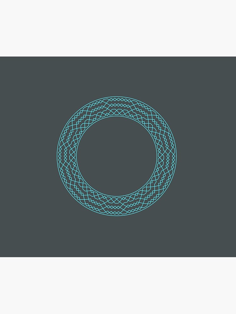Stedman Triples Method Wreath — Mug (Blue) by RingingRoom