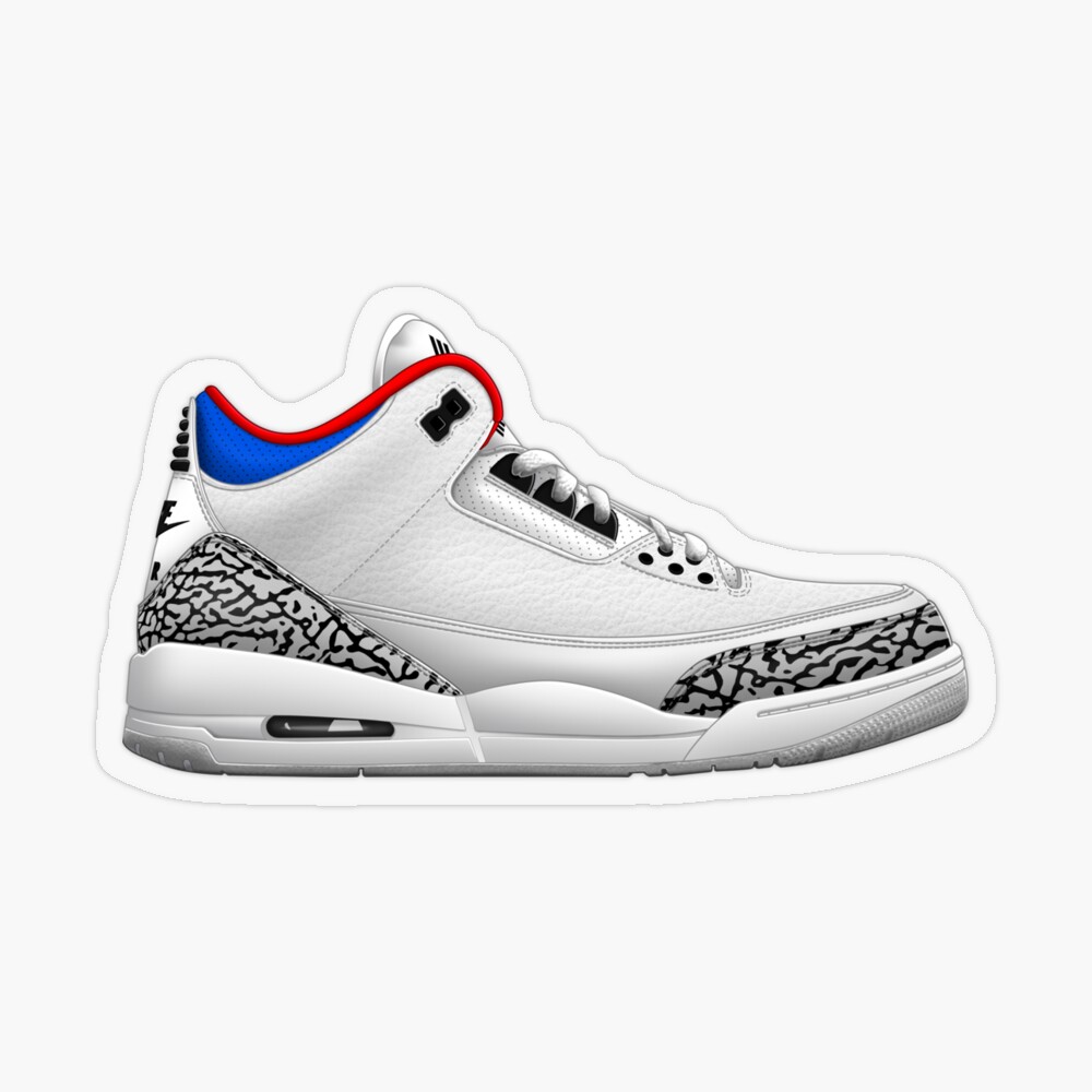 Jordan 3 SEOUL Air Sneaker Poster for Sale by SneakerShop Redbubble