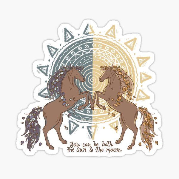 Item preview, Both the Sun & Moon designed and sold by nicadrawsnature.