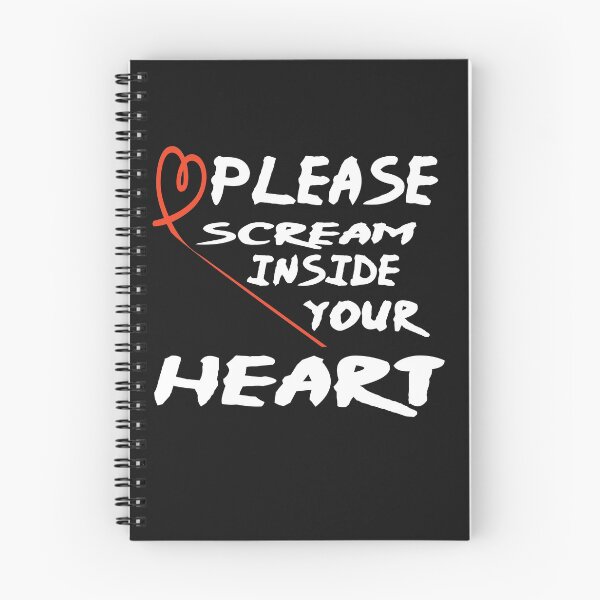 Item preview,  Please Scream Inside Your Heart designed and sold by AYMEDD.