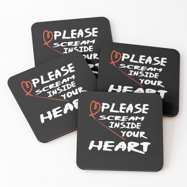 Item preview,  Please Scream Inside Your Heart designed and sold by AYMEDD.