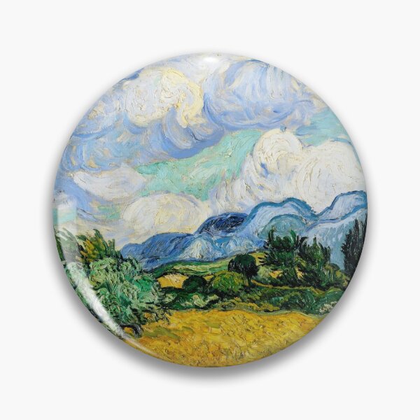 Item preview, Wheat Field with Cypresses (1889) by Vincent Van Gogh designed and sold by IslandArt.
