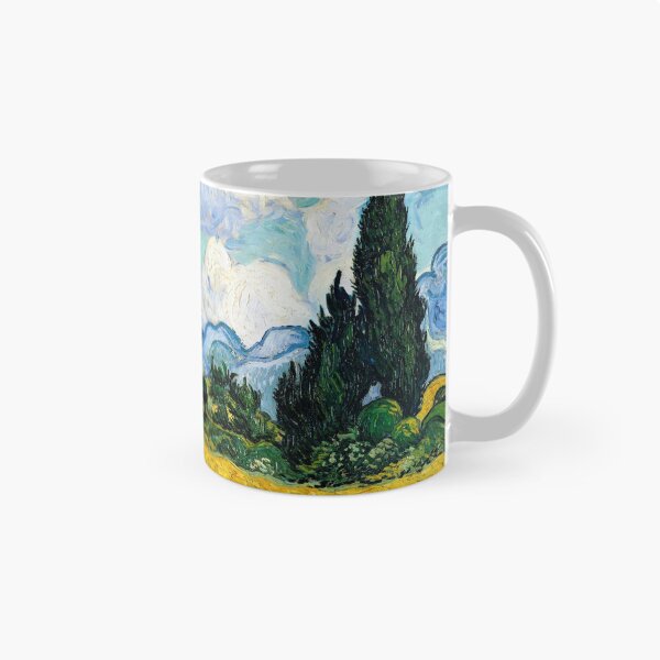 Item preview, Wheat Field with Cypresses (1889) by Vincent Van Gogh designed and sold by IslandArt.