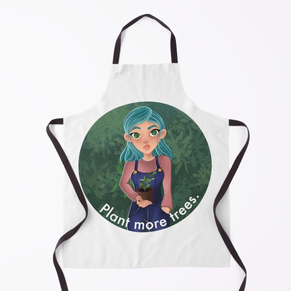 Item preview, Cute Gardener - Plant More Trees designed and sold by Kaela Soltoff.