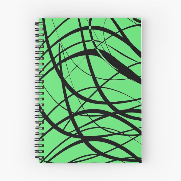Item preview, Abstract Art, Curve pattern BW - Random Planet designed and sold by creativo21.