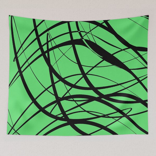 Item preview,  Curve pattern BW - Random Planet designed and sold by creativo21.