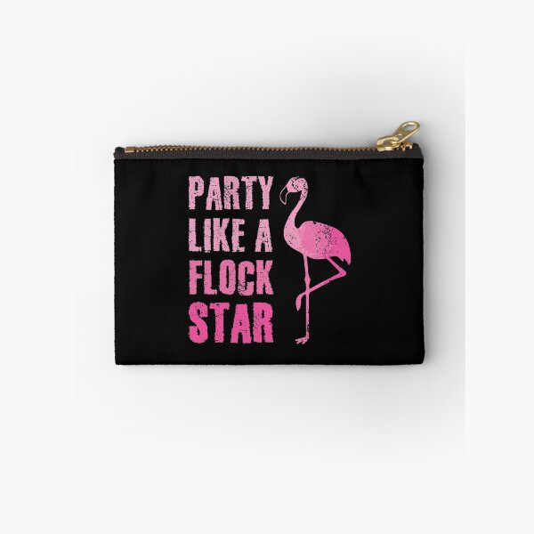 Item preview, Party Like A Flock Star Funny Flamingo designed and sold by tshirtexpressiv.